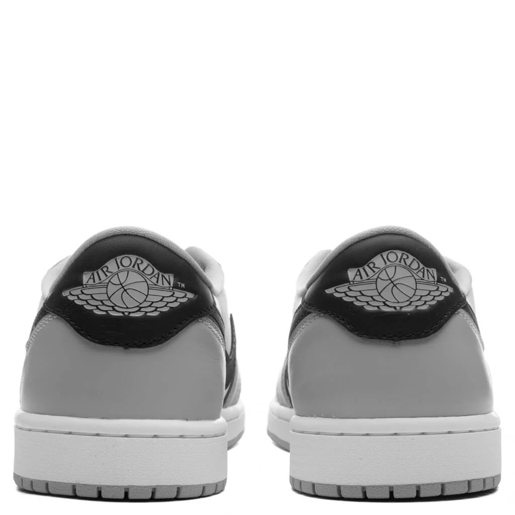 Air Jordan 1 Low OG 'Barons' - White/Black/Wolf Grey - Image 4