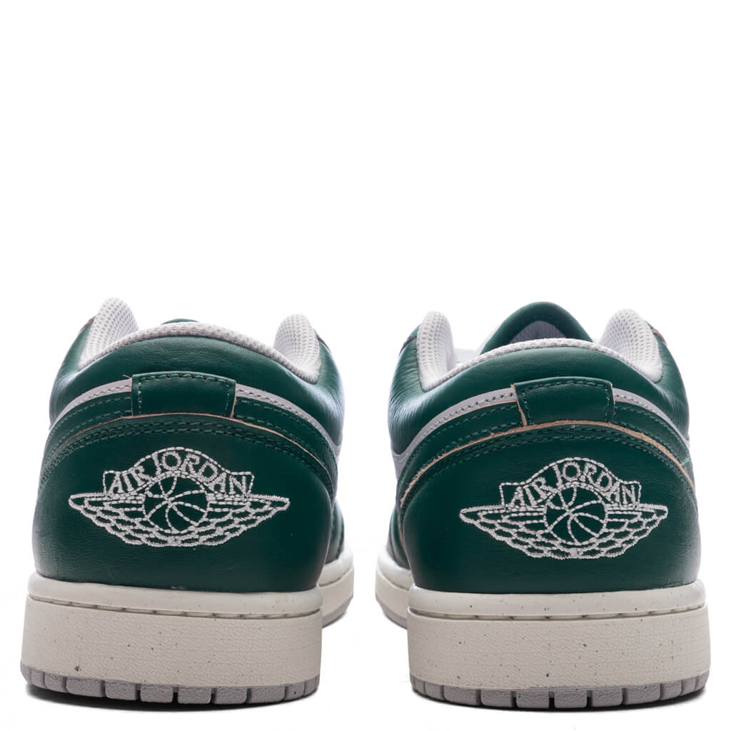 Air Jordan 1 Low SE - Oxidized Green/White/Sail - Image 4