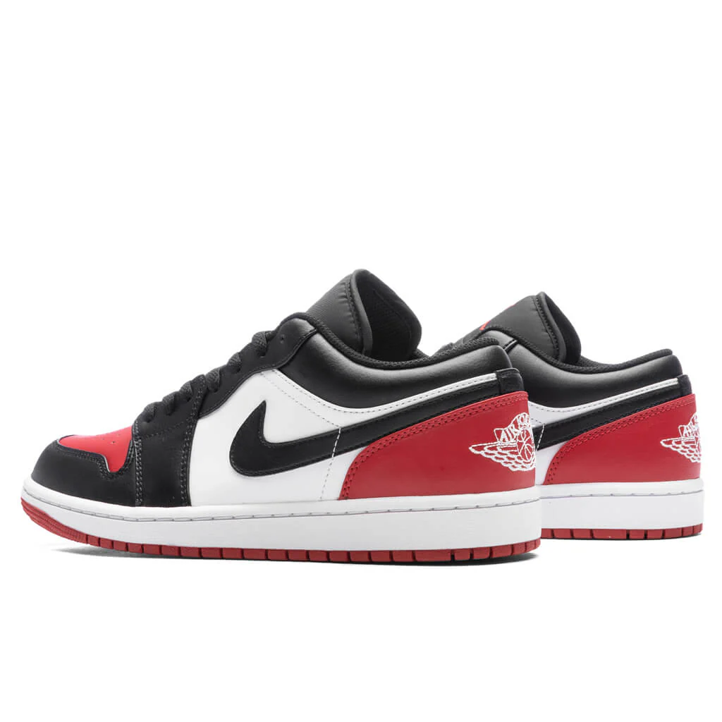 Air Jordan 1 Low - White/Black/Varsity Red - Image 3