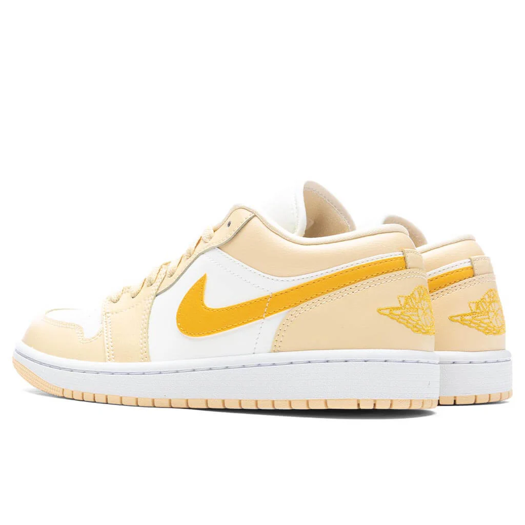 Women's Air Jordan 1 Low - Sail/Yellow Ochre/Pale Vanilla - Image 3