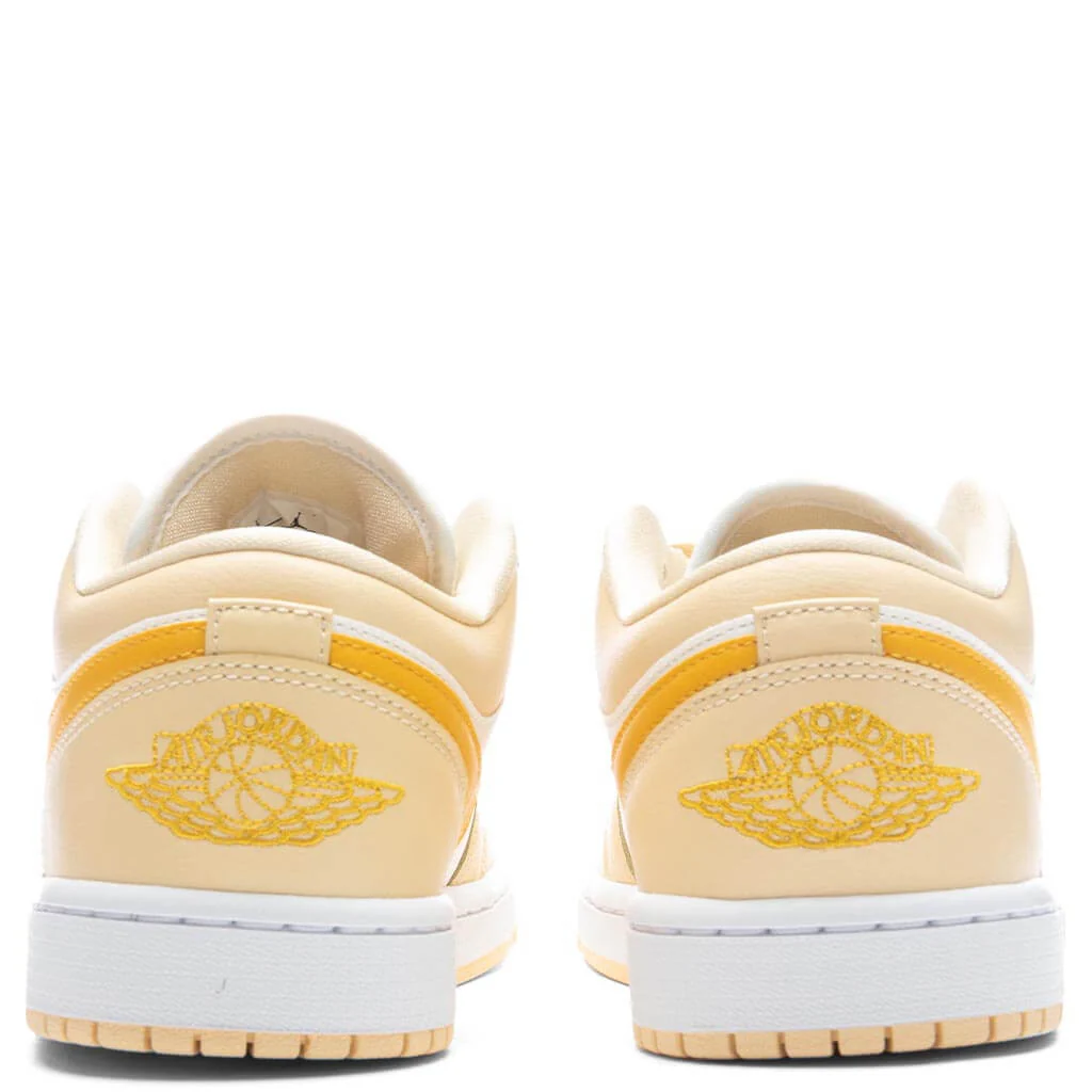 Women's Air Jordan 1 Low - Sail/Yellow Ochre/Pale Vanilla - Image 4