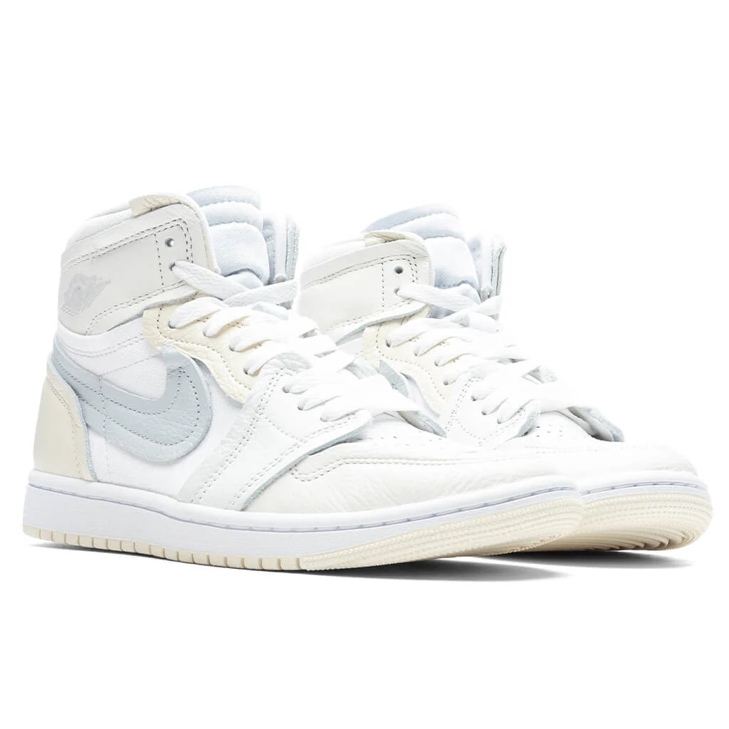 Women's Air Jordan 1 High MM - White/Pure Platinum/Sail - Image 2