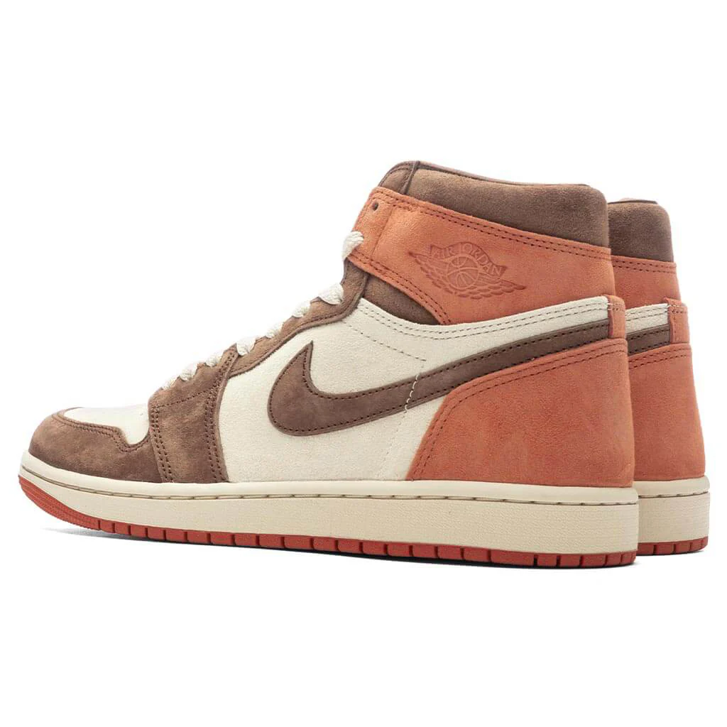 Women's Air Jordan 1 Retro Hi OG SP 'Dusted Clay' - Cacao Wow/Sanddrift - Image 3