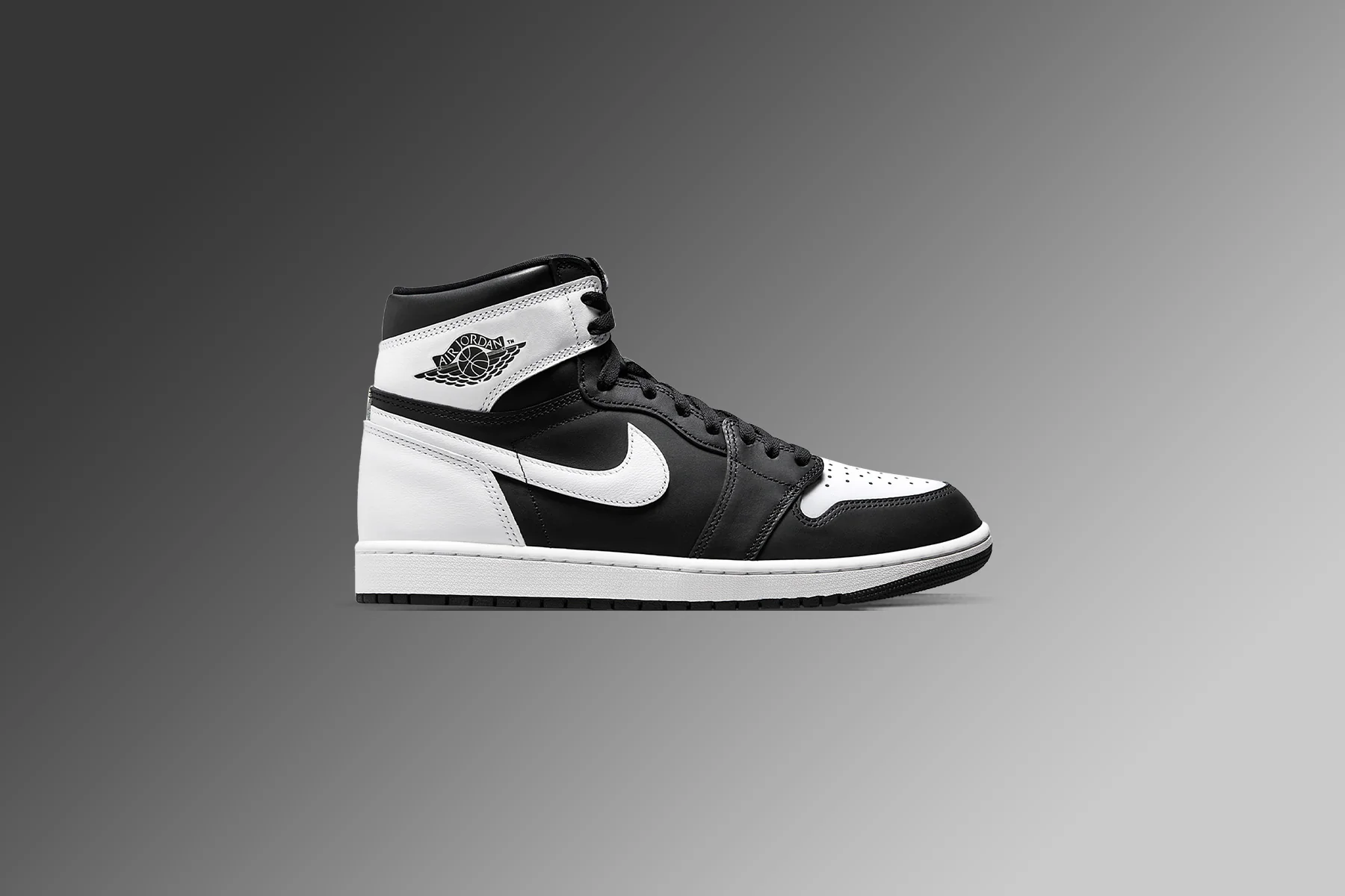 Air Jordan 1 Retro High OG - Black/White - Image 5