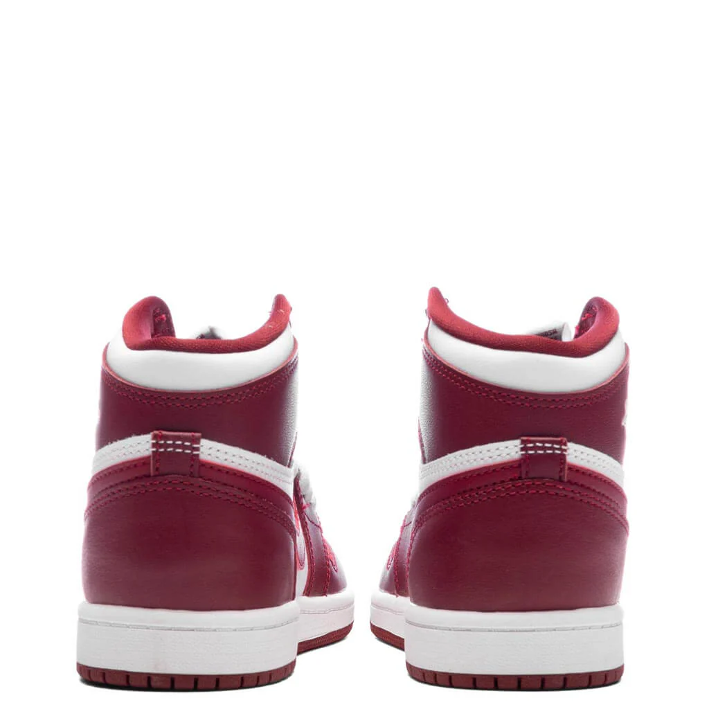 Air Jordan 1 Retro High OG (PS) - White/Team Red - Image 4