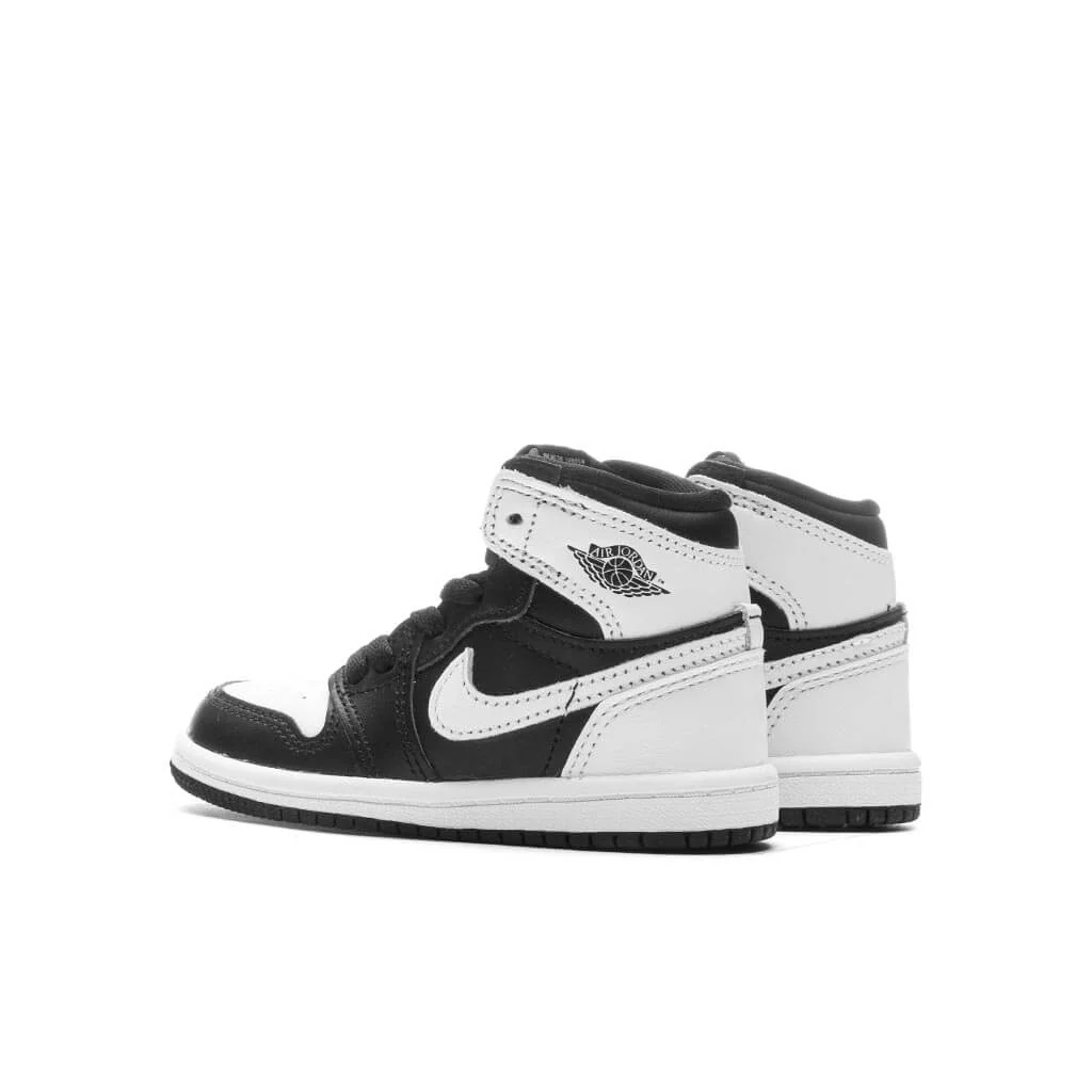 Air Jordan 1 Retro High OG (TD) - Black/White - Image 3