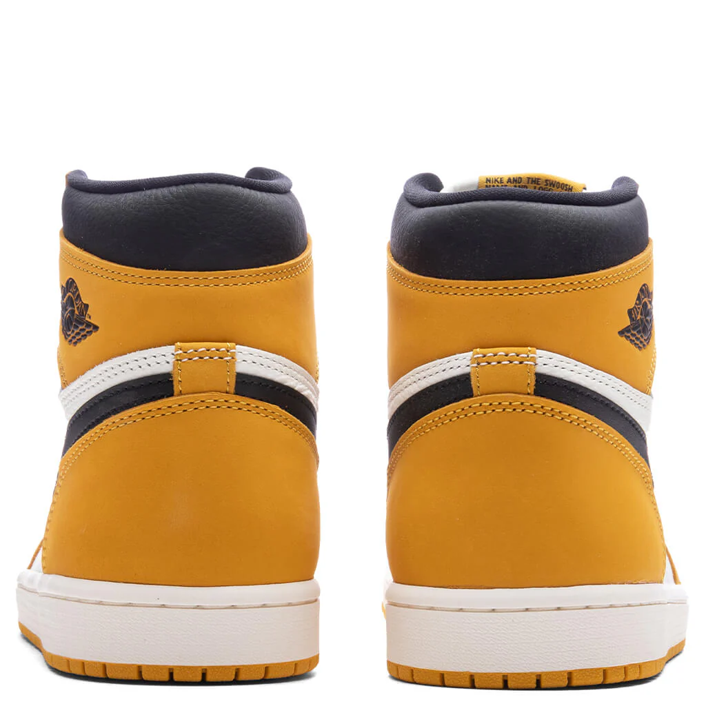 Air Jordan 1 Retro High OG 'Yellow Ochre' - Yellow Ochre/Black/Sail - Image 4