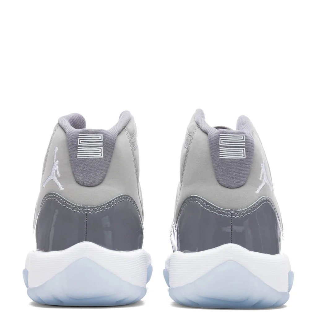 Air Jordan 11 Retro (GS) "Cool Grey" - Medium Grey/White - Image 4