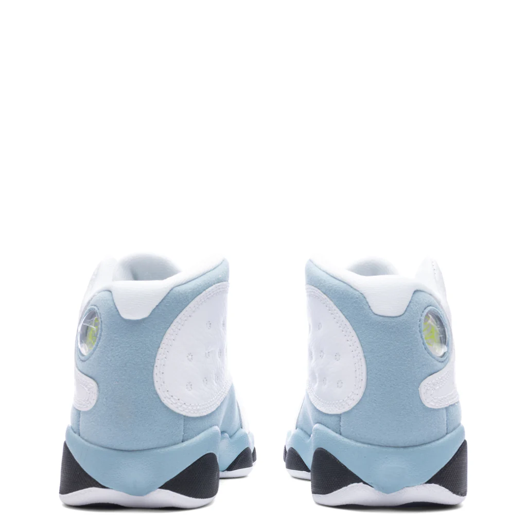 Air Jordan 13 Retro (PS) - White/Yellow Ochre/Blue Grey - Image 4