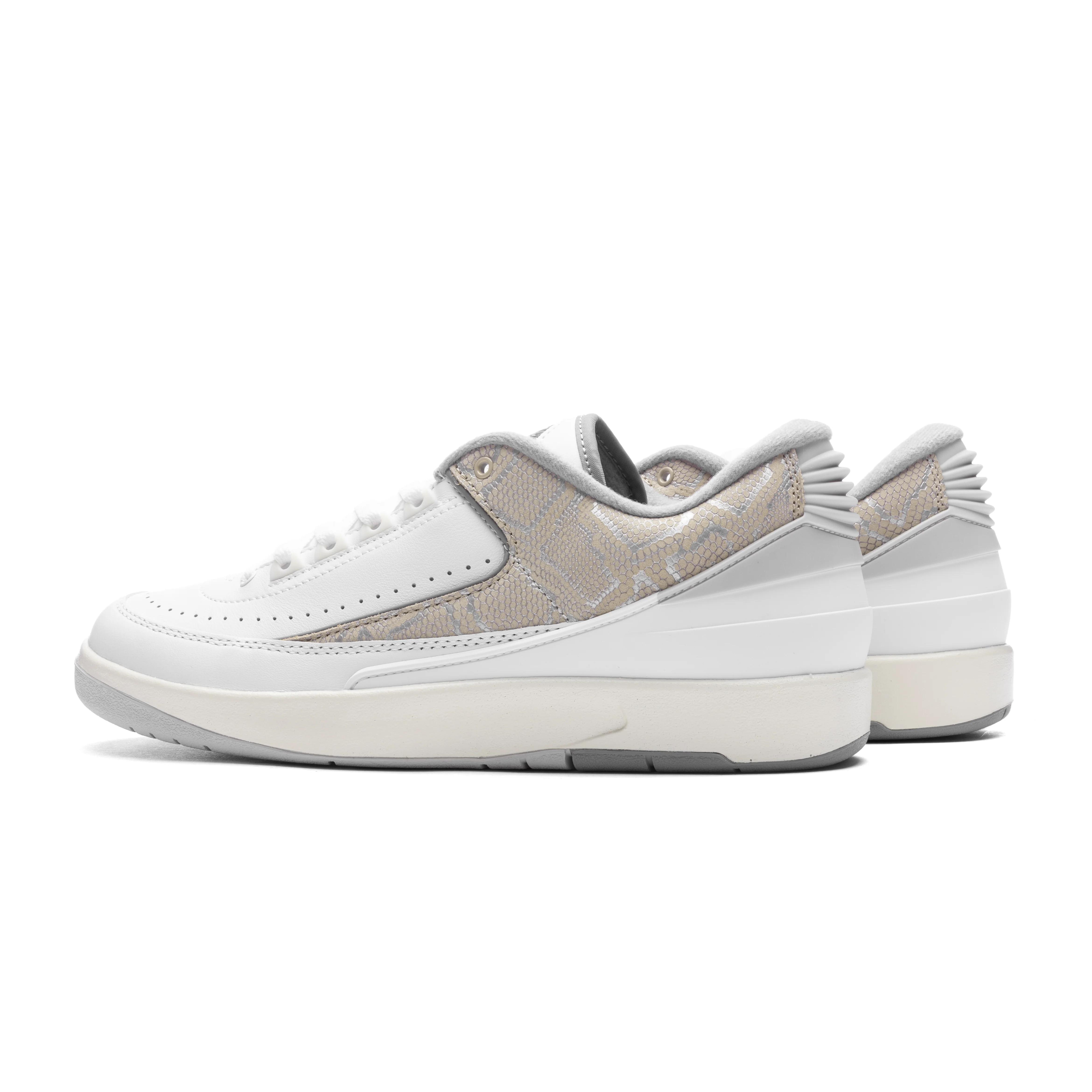 Air Jordan 2 Retro Low 'Python' - White/Cement Grey/Sanddrift - Image 3