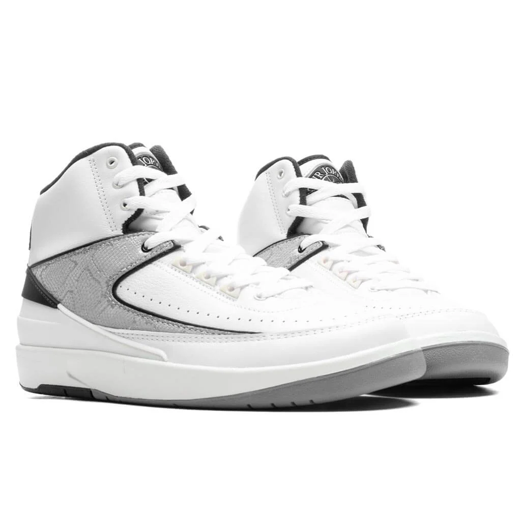 Air Jordan 2 Retro 'Python' - White/Fire Red/Cement Grey - Image 2