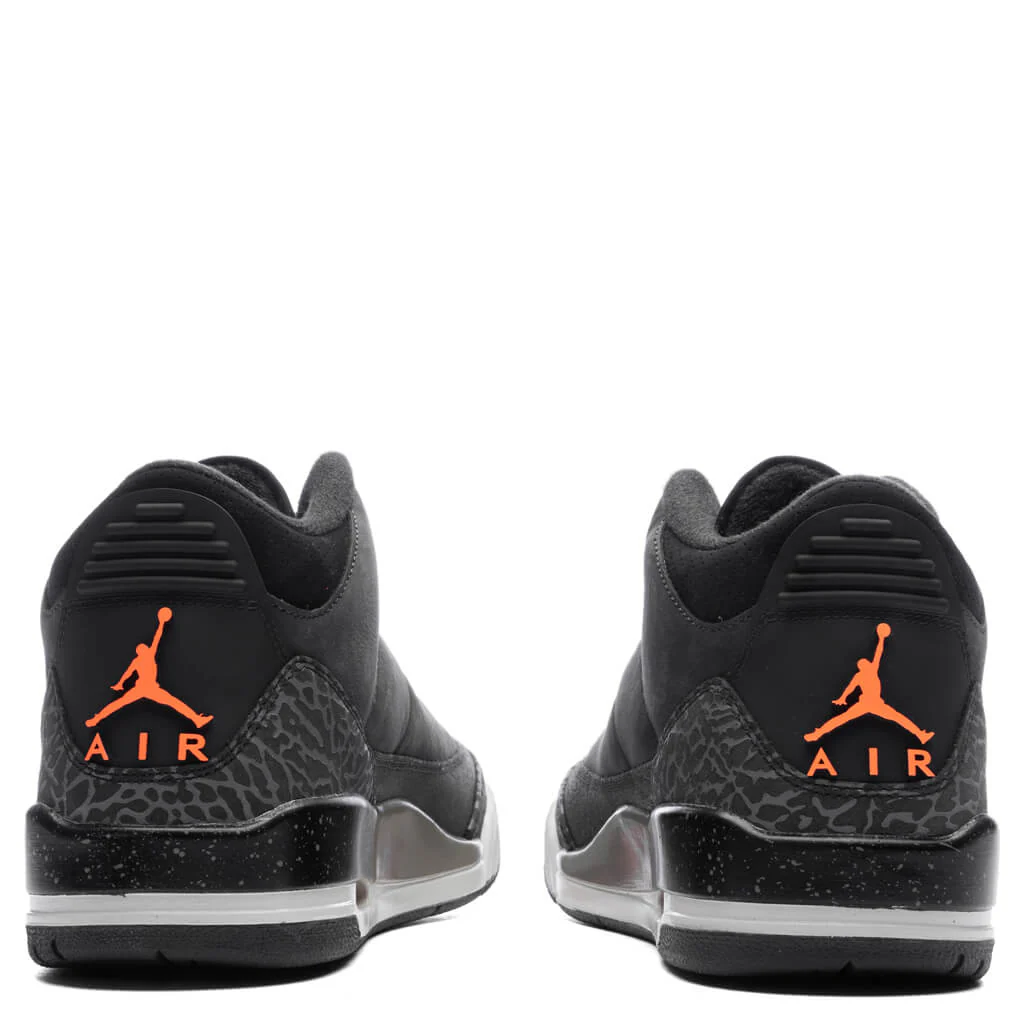 Air Jordan 3 Retro 'Fear' - Night Stadium/Total Orange/Black - Image 4