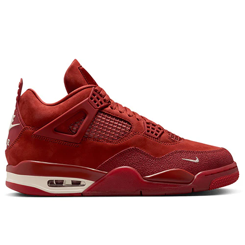 Air Jordan 4 Retro x Nigel Sylvester 'Brick by Brick' - Firewood Orange/Sail/Cinnabar
