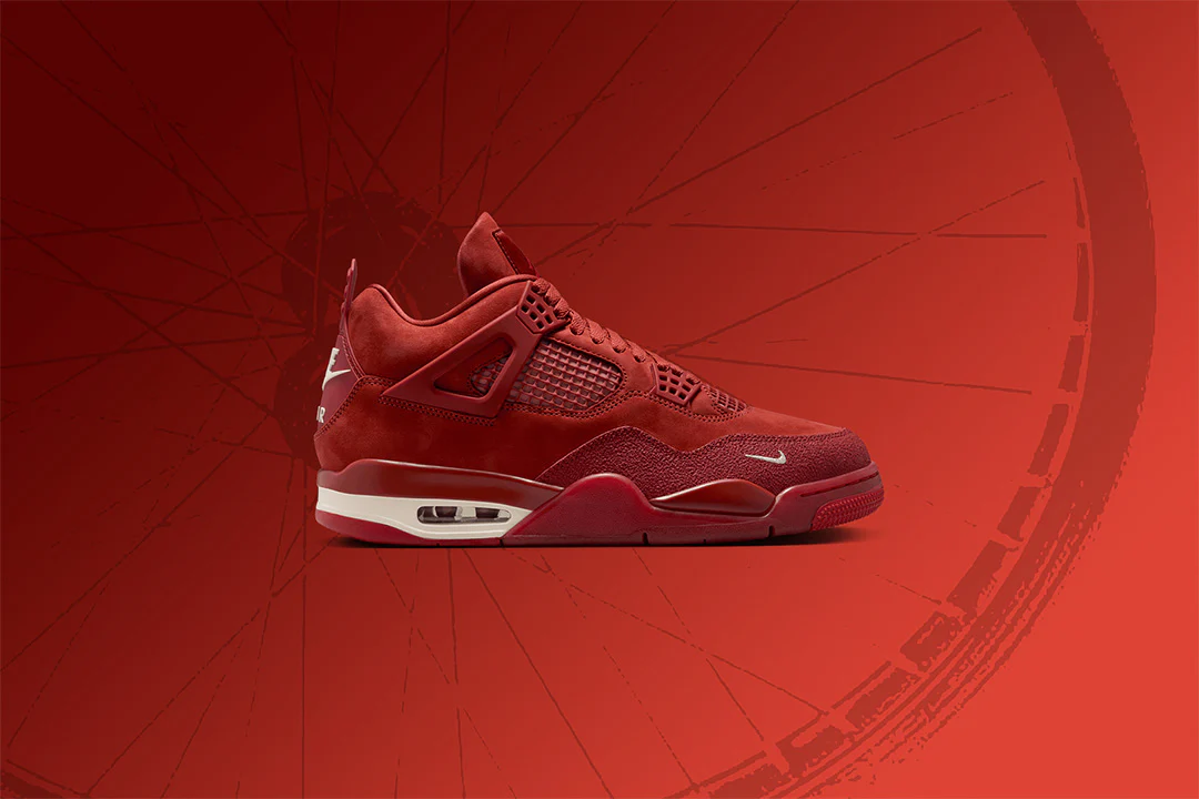Air Jordan 4 Retro x Nigel Sylvester 'Brick by Brick' - Firewood Orange/Sail/Cinnabar - Image 2