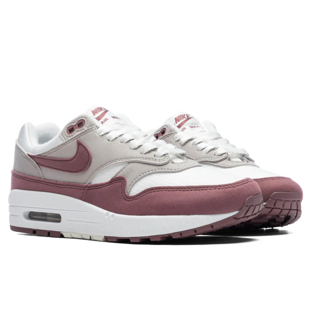 Women's Air Max 1 '87 - Summit White/Smokey Mauve/Light Iron Ore - Image 2