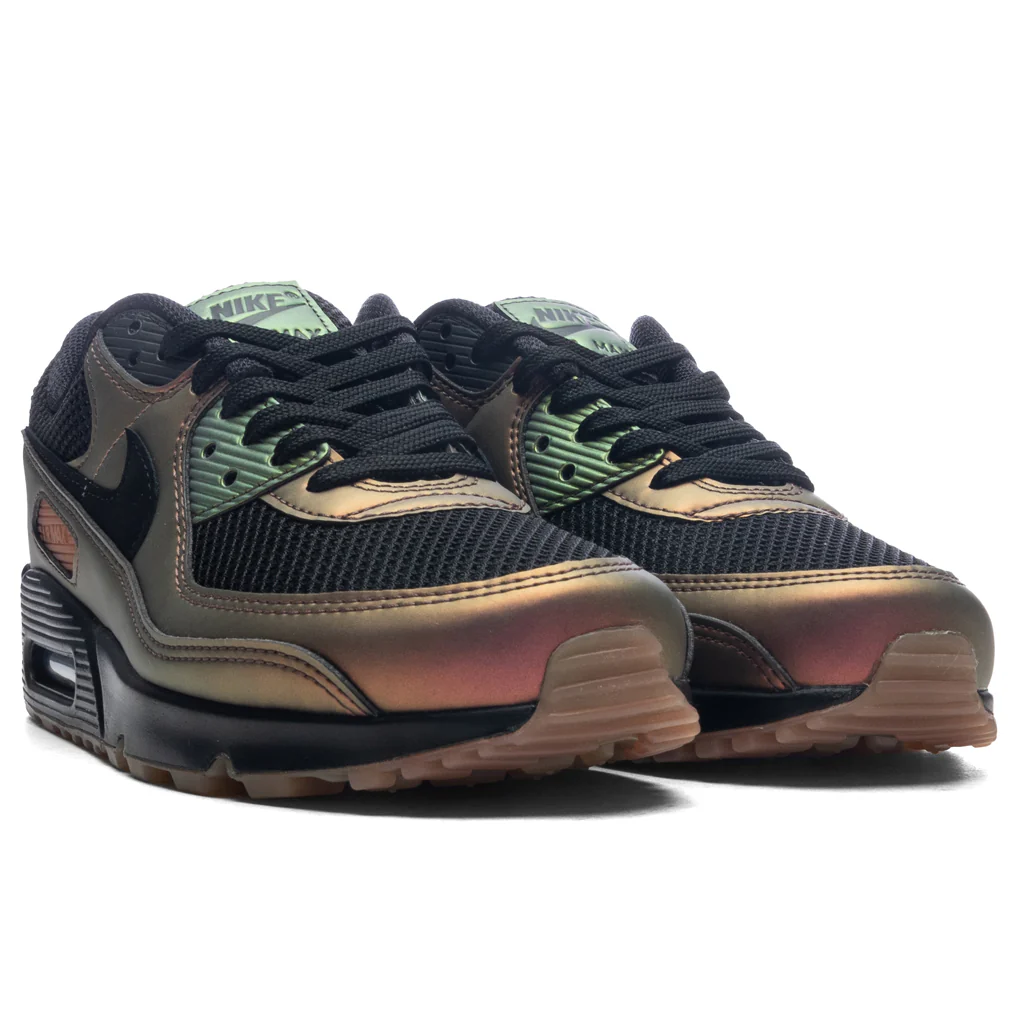 Air Max 90 - Black/Dark Russet/Metallic Copper - Image 2