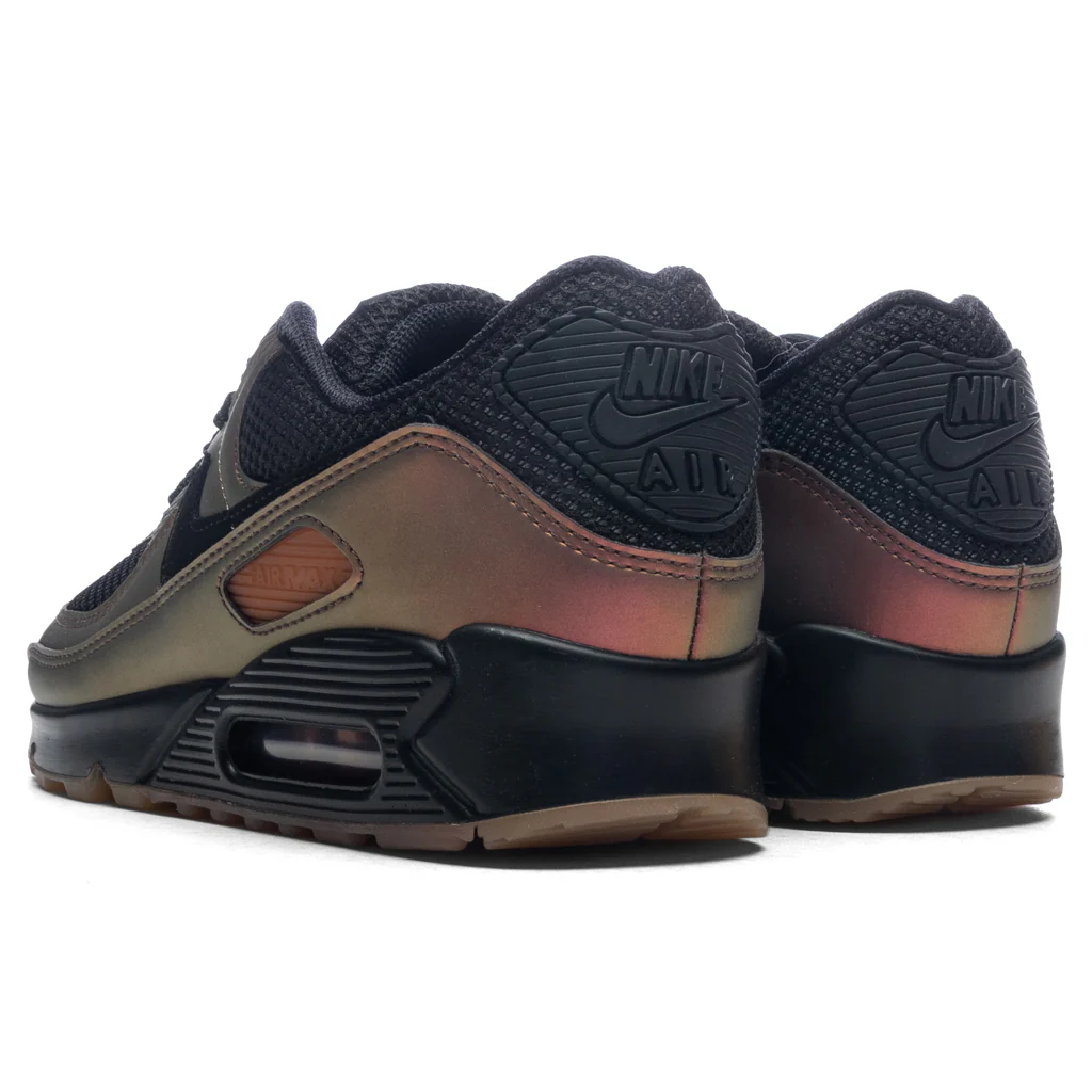 Air Max 90 - Black/Dark Russet/Metallic Copper - Image 3