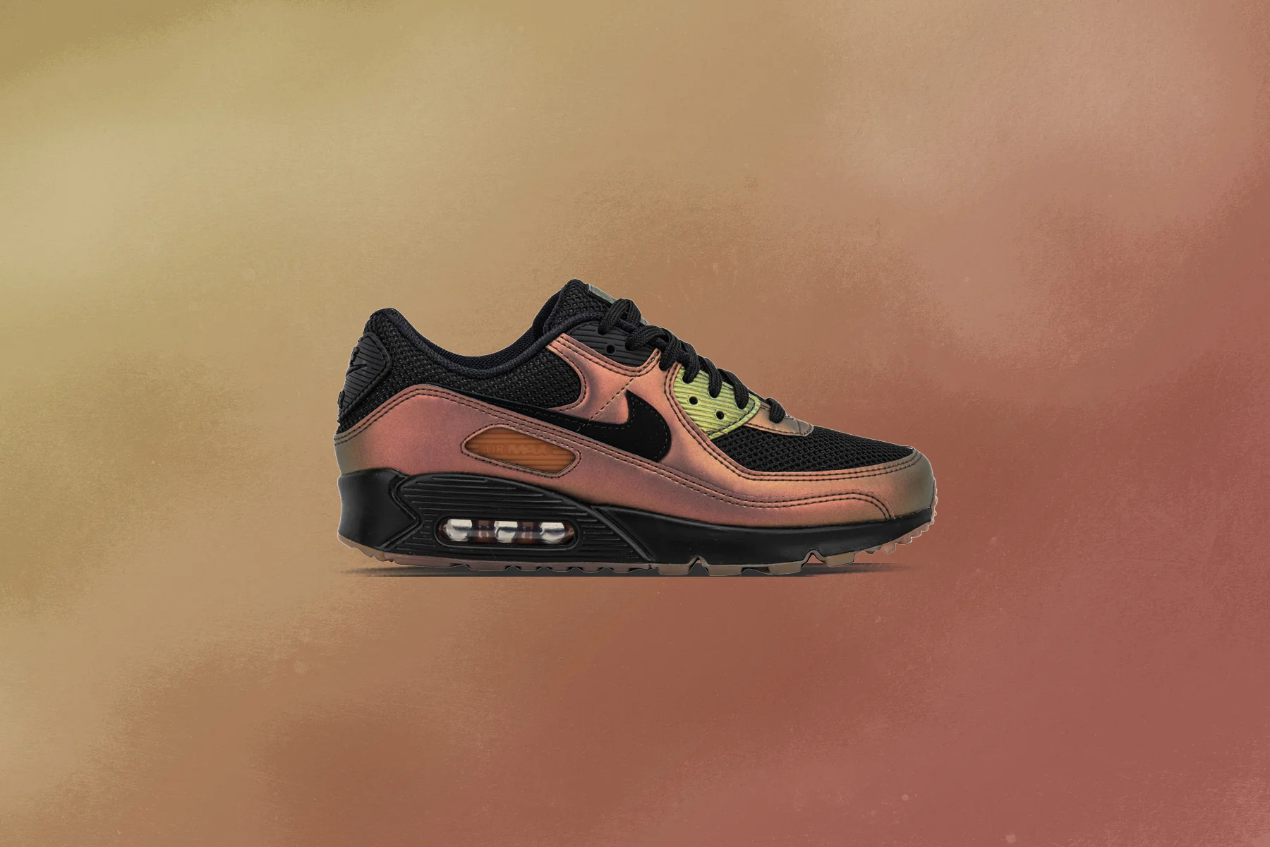 Air Max 90 - Black/Dark Russet/Metallic Copper - Image 5