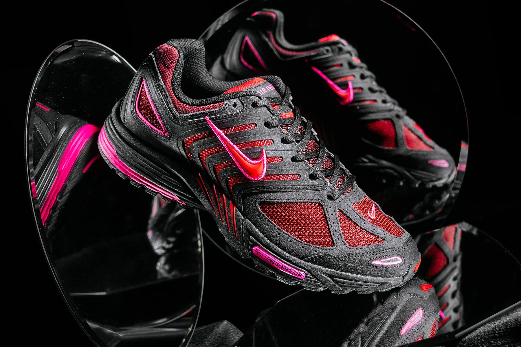 Air Pegasus 2K5 - Black/Fire Red/Fierce Pink - Image 5
