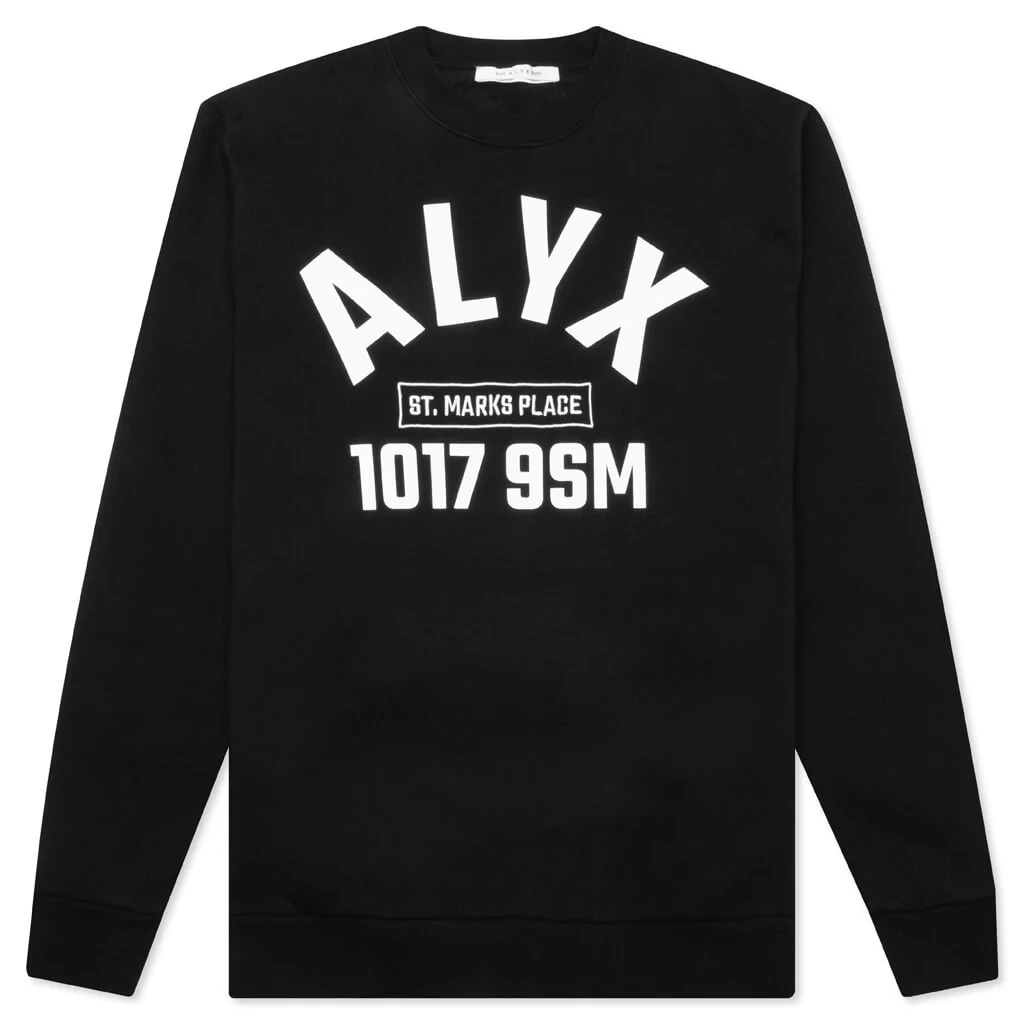 Arch Logo Sweatshirt - Black