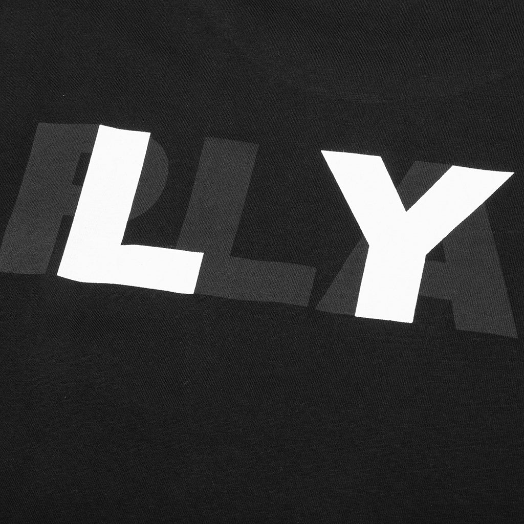 Inverted Logo S/S Tee - Black - Image 4