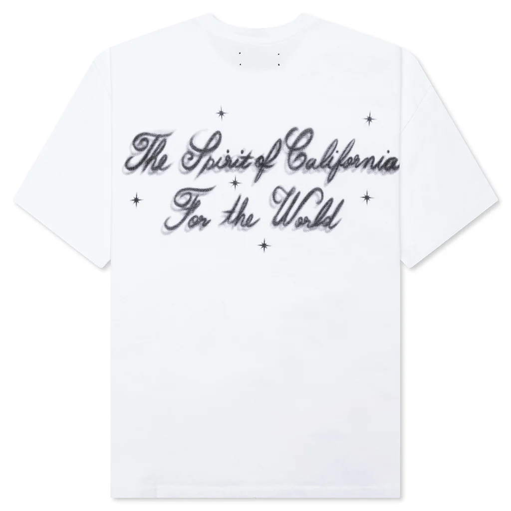 Airbrush Cherub Tee - White - Image 2