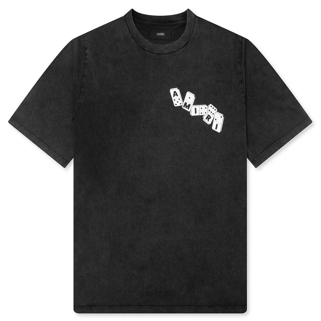 Amiri Domino Tee - Black