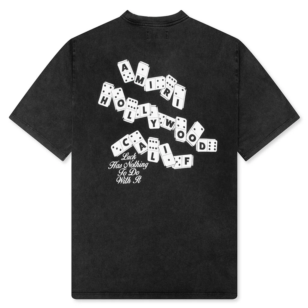 Amiri Domino Tee - Black - Image 2