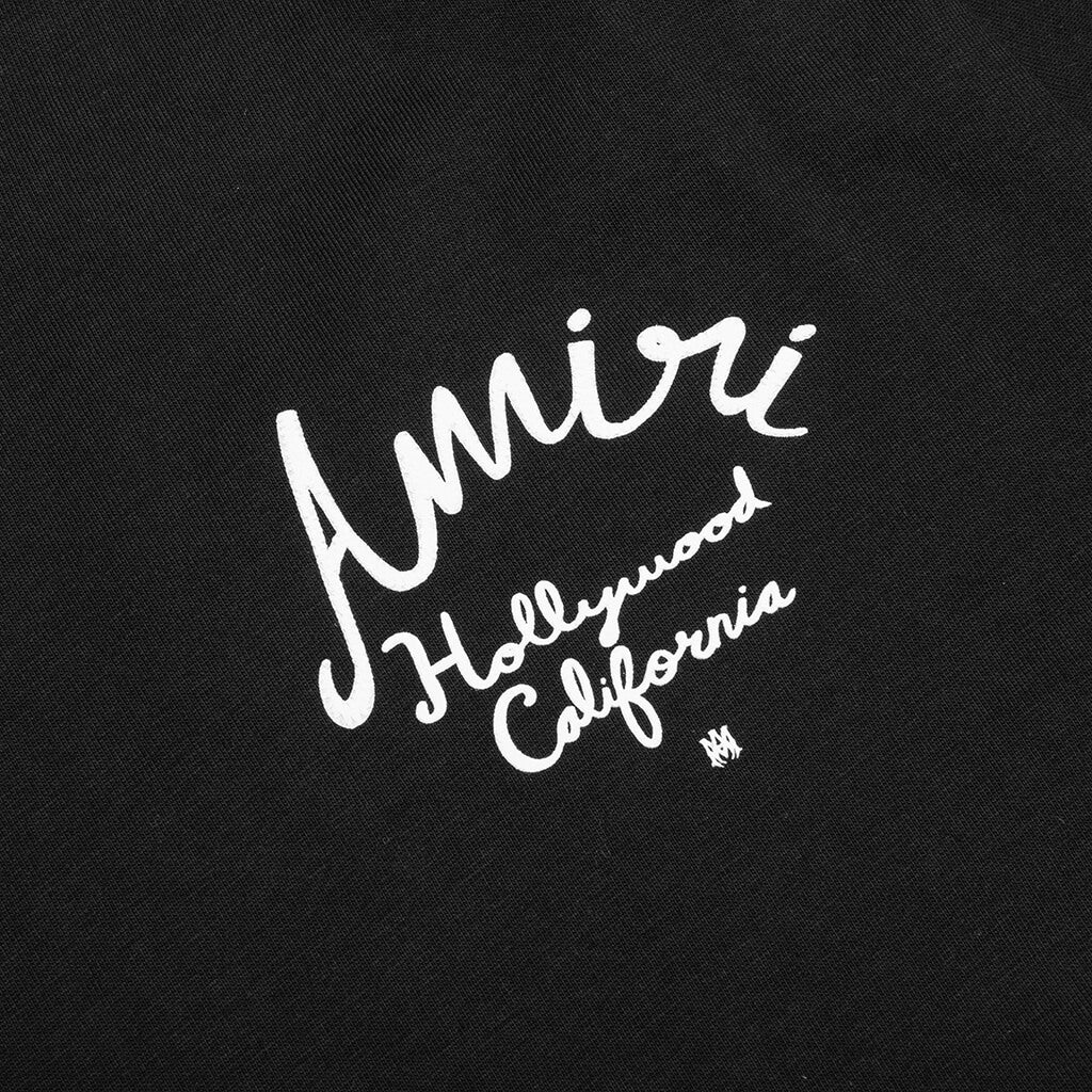 Amiri Hollywood Tee - Black - Image 3