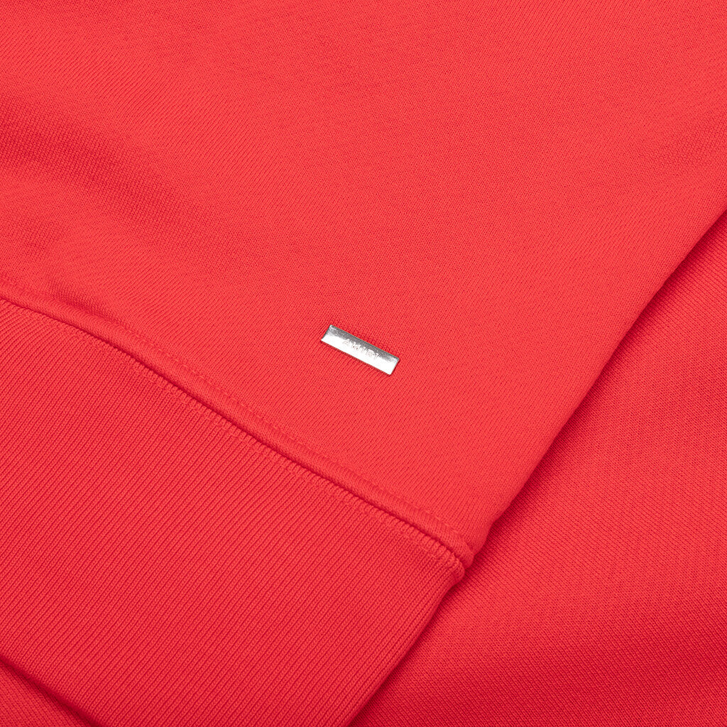 Bones Stacked Hoodie - Red - Image 3