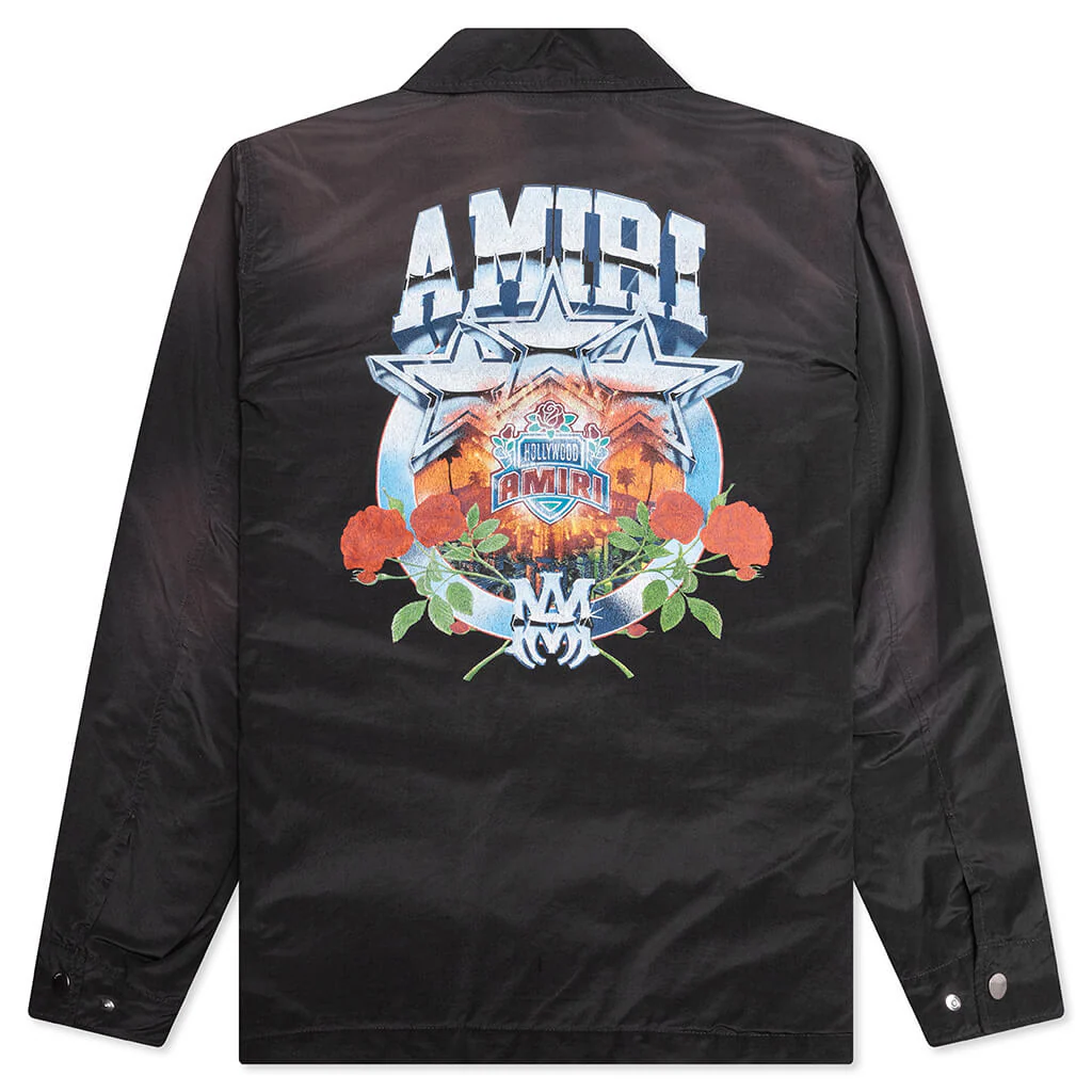 Championship Coach Jacket - Black - Image 2