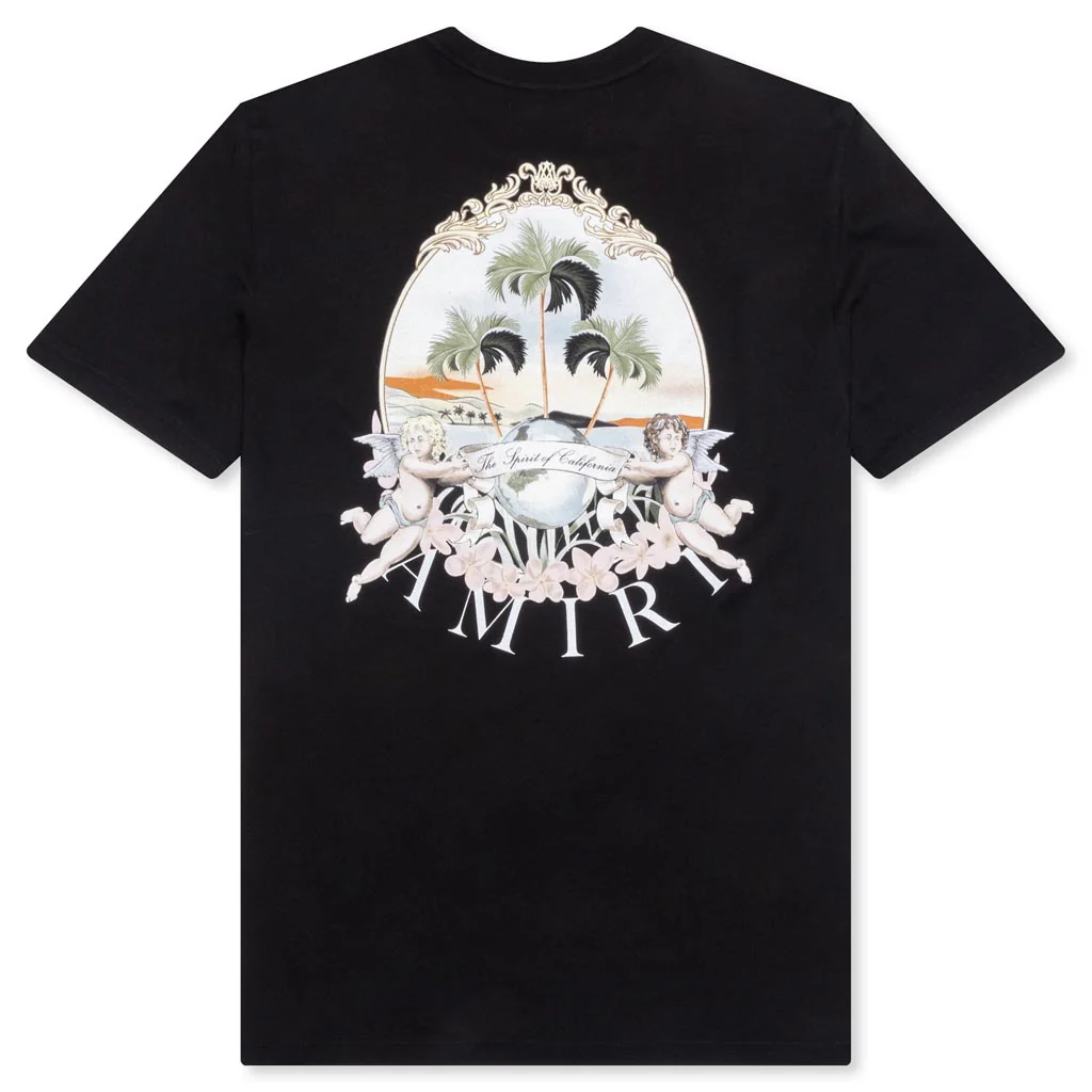 Cherub Palm Tee - Black - Image 2