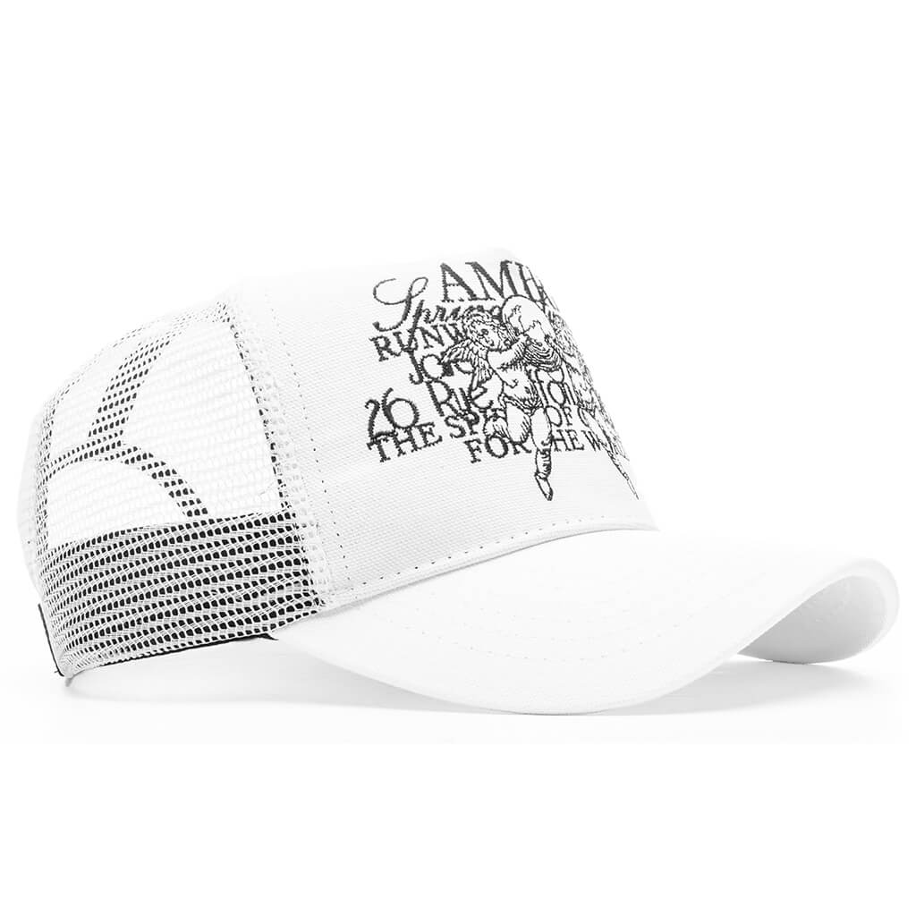 Cherub Trucker Hat - White - Image 3