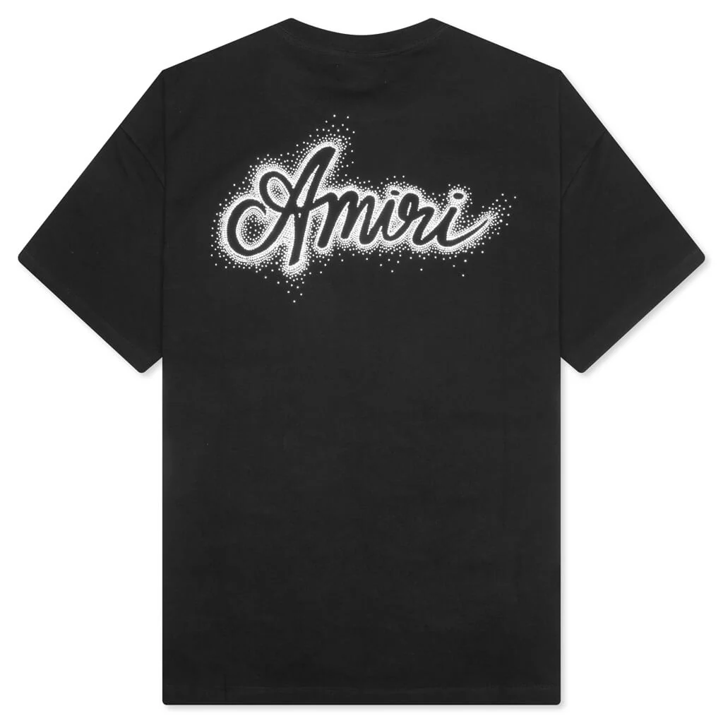 Crystal Burst Ma Swirl O/S Tee - Black - Image 2
