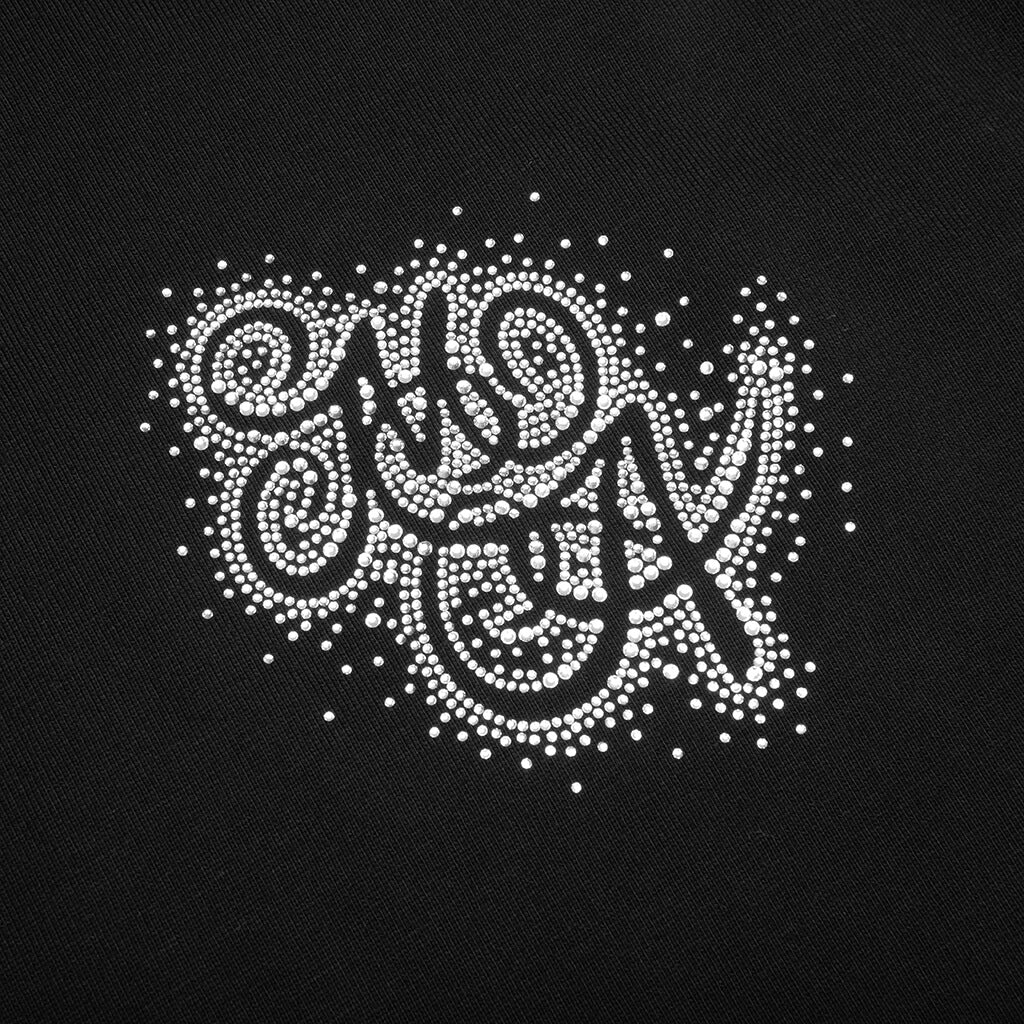 Crystal Burst Ma Swirl O/S Tee - Black - Image 3