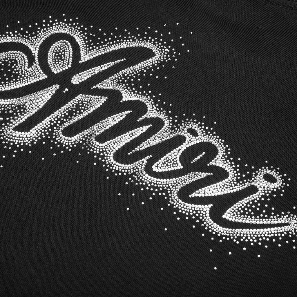 Crystal Burst Ma Swirl O/S Tee - Black - Image 4