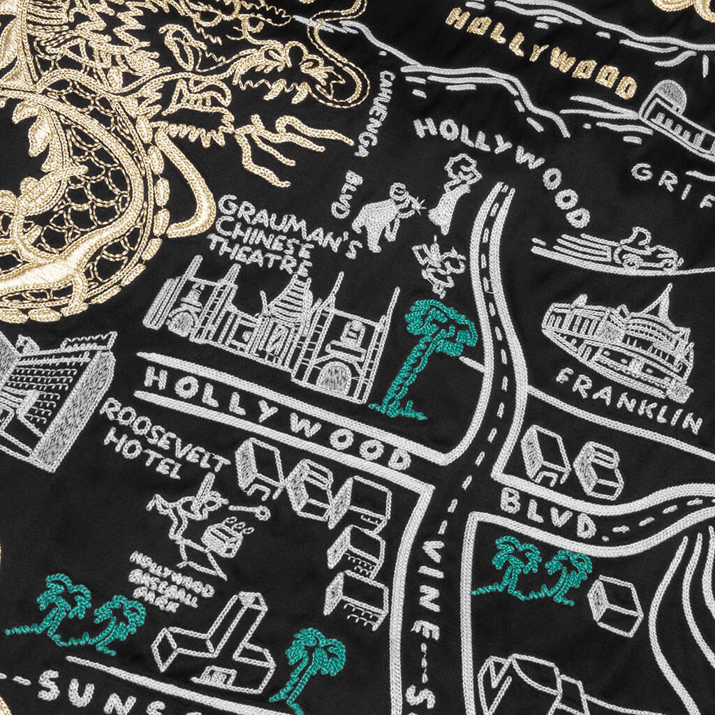 Amiri Dragon Camp Shirt - Black - Image 4