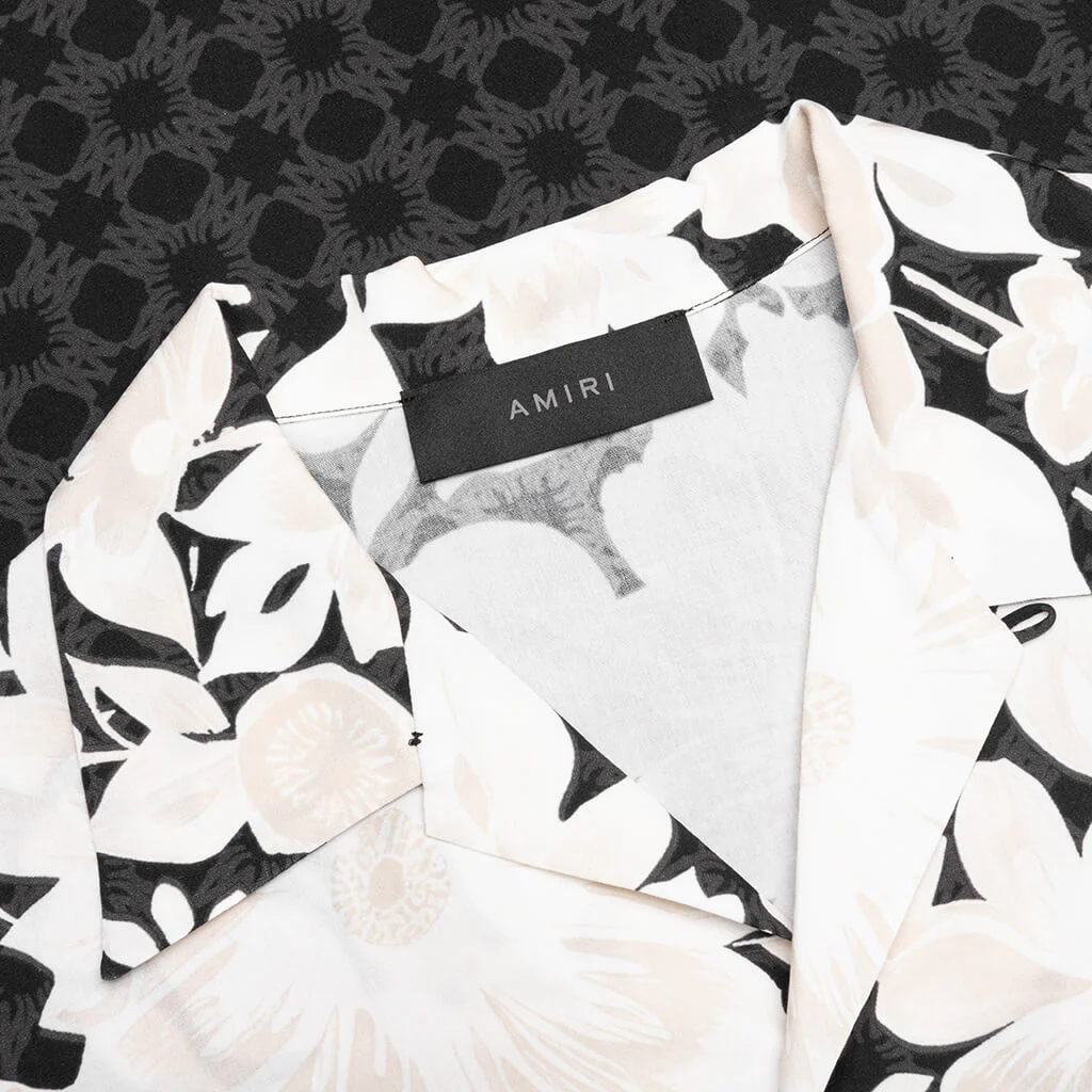 Amiri Garden Camp Shirt - Black - Image 3