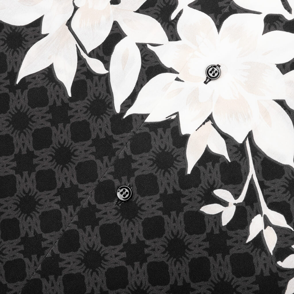 Amiri Garden Camp Shirt - Black - Image 4