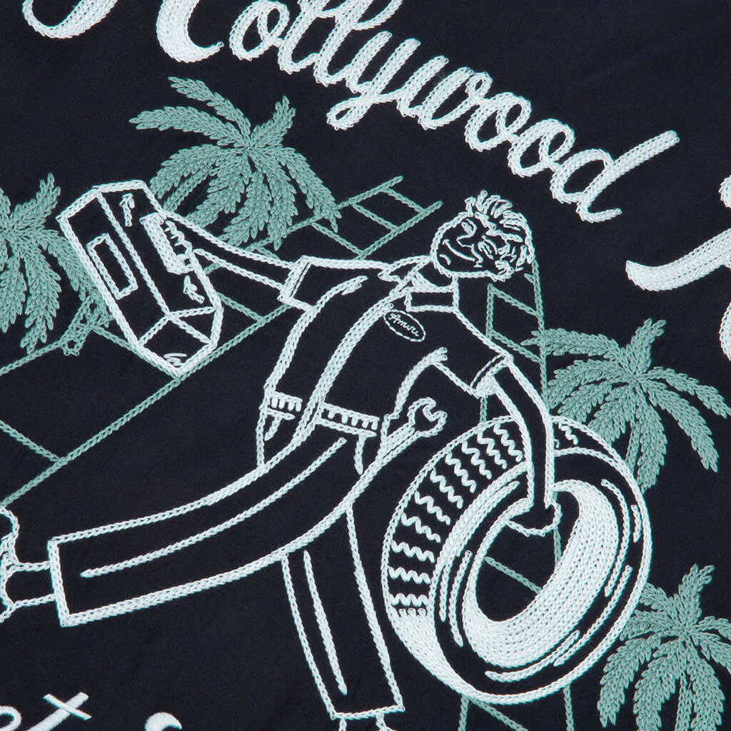 Hollywood Auto Bowling Shirt - Black - Image 4