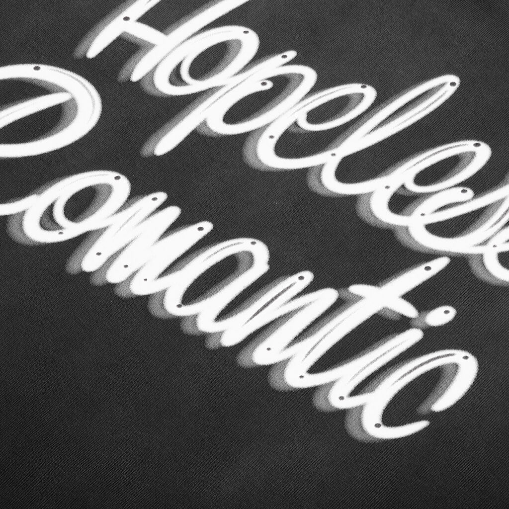 Hopeless Romantic Oversized Tee - Black - Image 3
