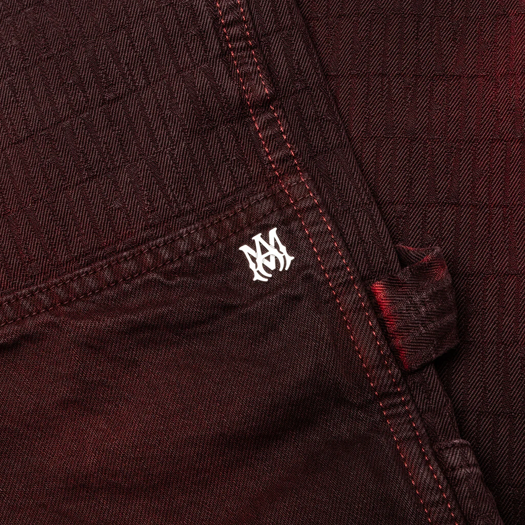 Jacquard Carpenter Jean - Brown - Image 3