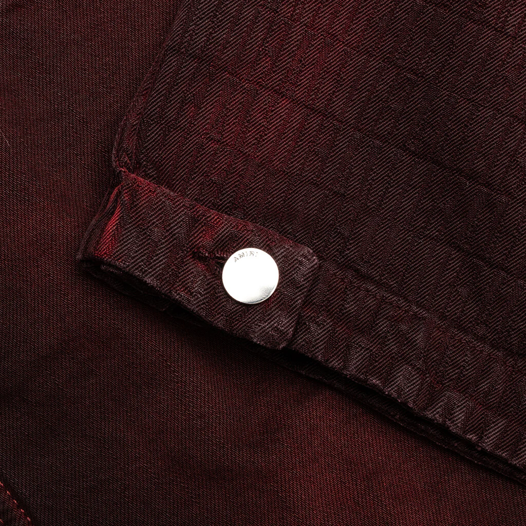 Jacquard Carpenter Jean - Brown - Image 4