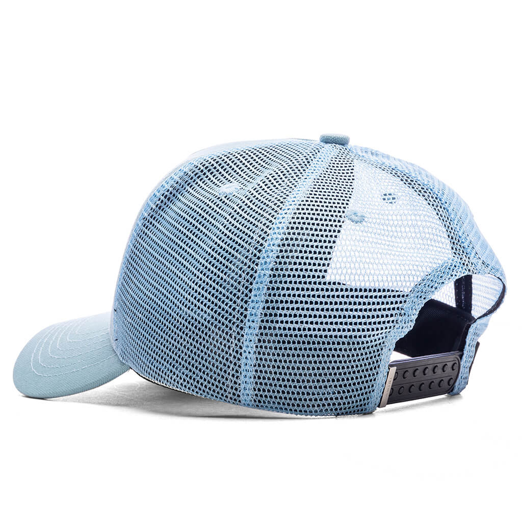 Jazz Wolf Trucker Hat - Dusty Blue - Image 4