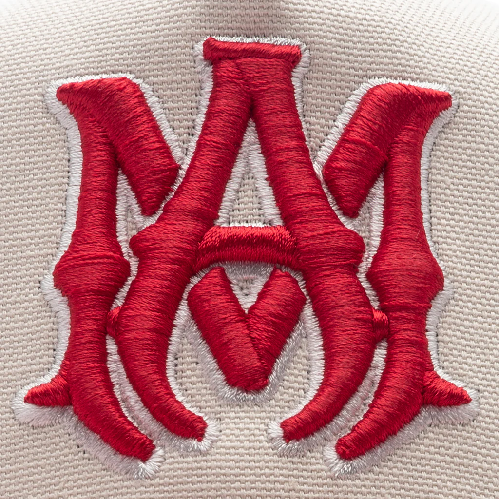 Ma Canvas Hat - Alabaster/Red - Image 2