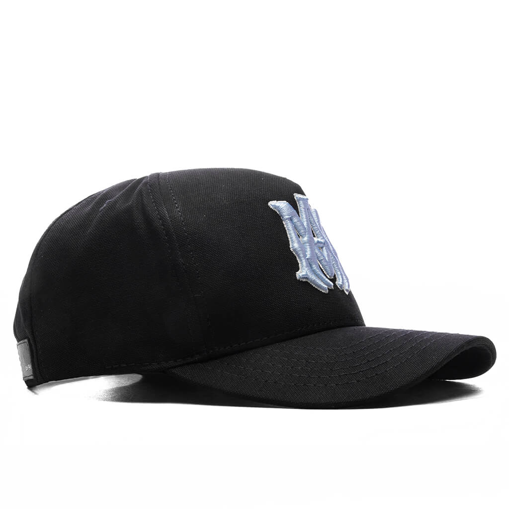 MA Outline Canvas Hat - Black/Blue - Image 2