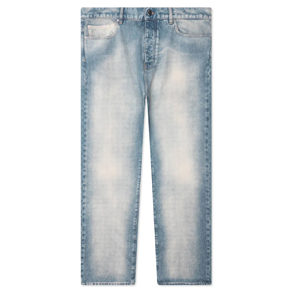 MA Quad Cuff Straight Jean - Antique Indigo