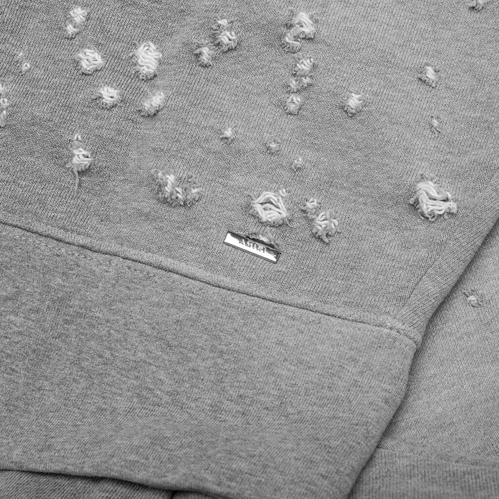 Ma Shotgun Embroidered Hoodie - Grey - Image 3
