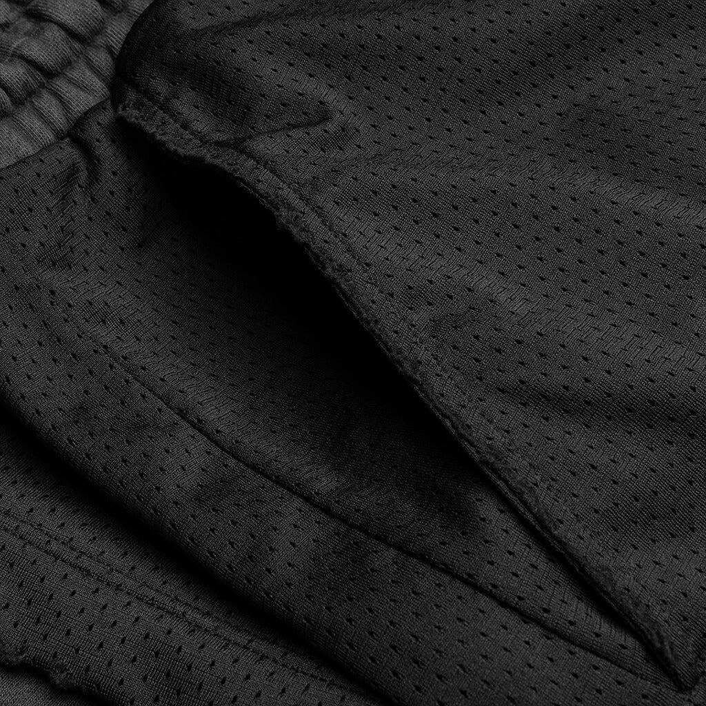 Mesh Basketball Short - Black - Image 3
