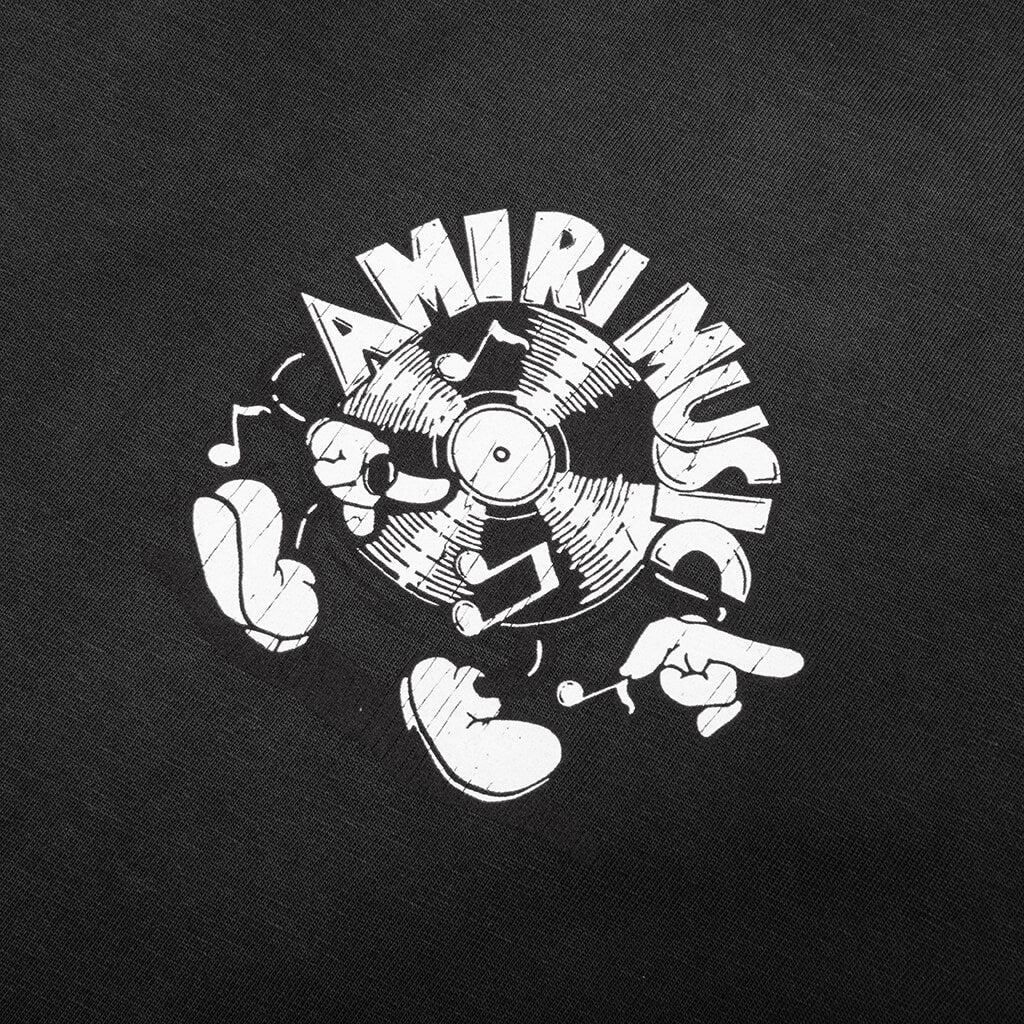 Amiri Music Record Tee - Black - Image 3
